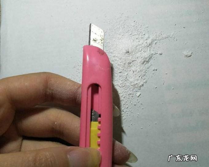 用粉笔做九层玲珑塔