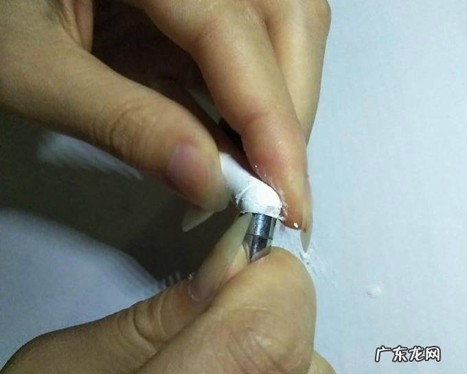 用粉笔做九层玲珑塔