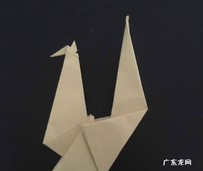 折纸之公鸡的折法