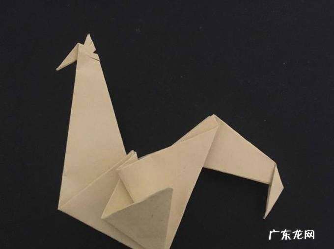 折纸之公鸡的折法