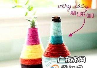 如何用毛线做出漂亮的毛线花瓶