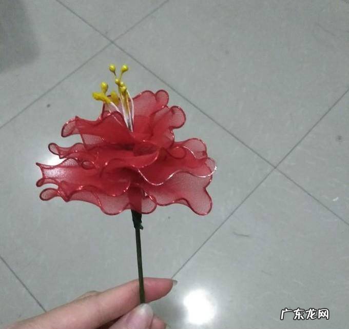 手工牡丹花的制作