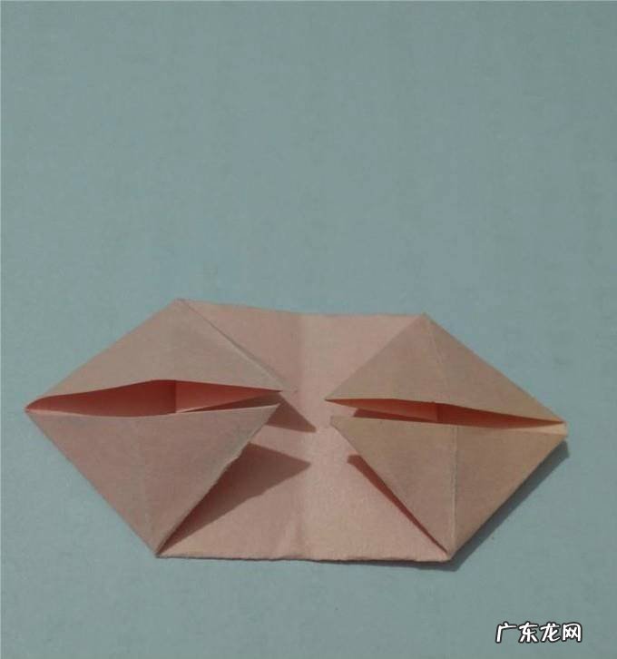 怎样折可爱小猪