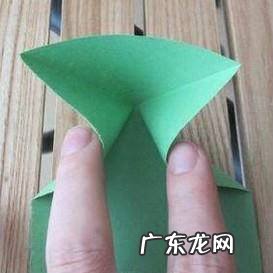 弹跳小青蛙折纸简单版
