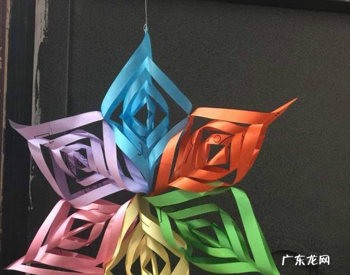 唯美3D雪花剪纸步骤