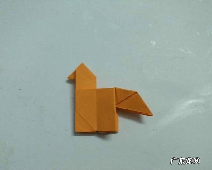 简单折纸:小马折纸