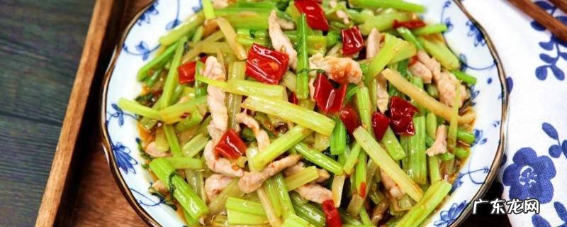 肉和芹菜怎么炒,肉和芹菜怎么炒最好吃