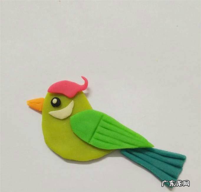 彩泥小鸟的做法