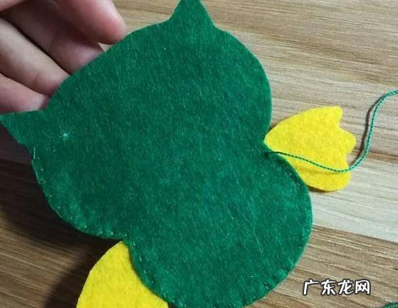 手工布艺猫头鹰玩偶的做法详细图解