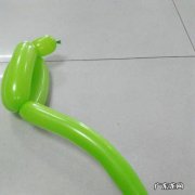 魔术气球制作小天鹅