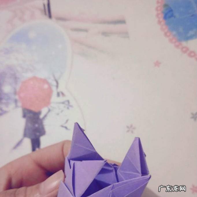 玫瑰花折纸教程