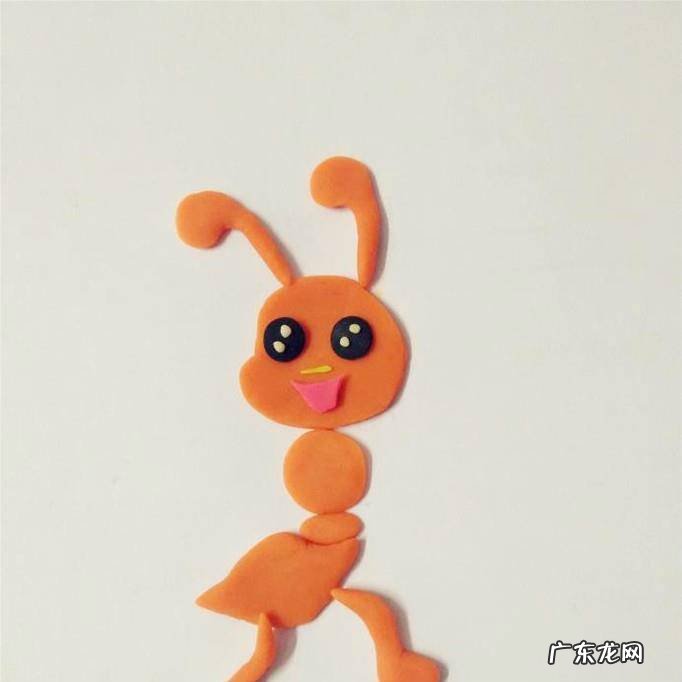 彩泥小蚂蚁的做法