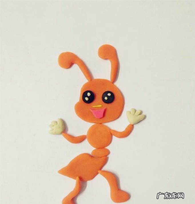 彩泥小蚂蚁的做法