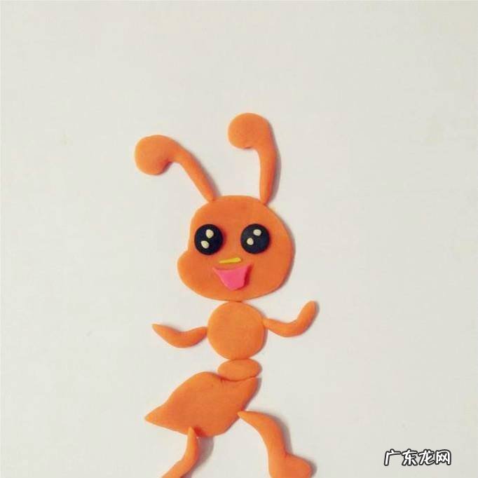 彩泥小蚂蚁的做法