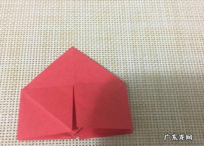 手工折纸爱心方法图解简单又漂亮的爱心折法