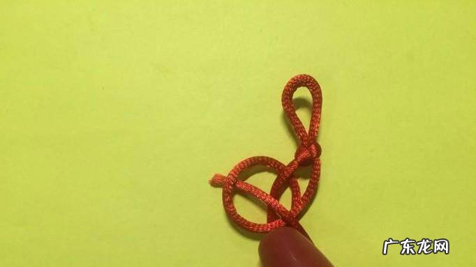 红绳手链金刚结编法