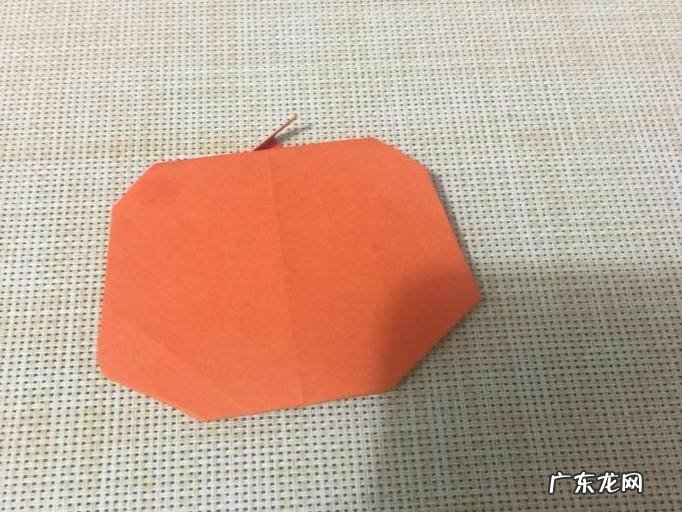 苹果折纸怎么折
