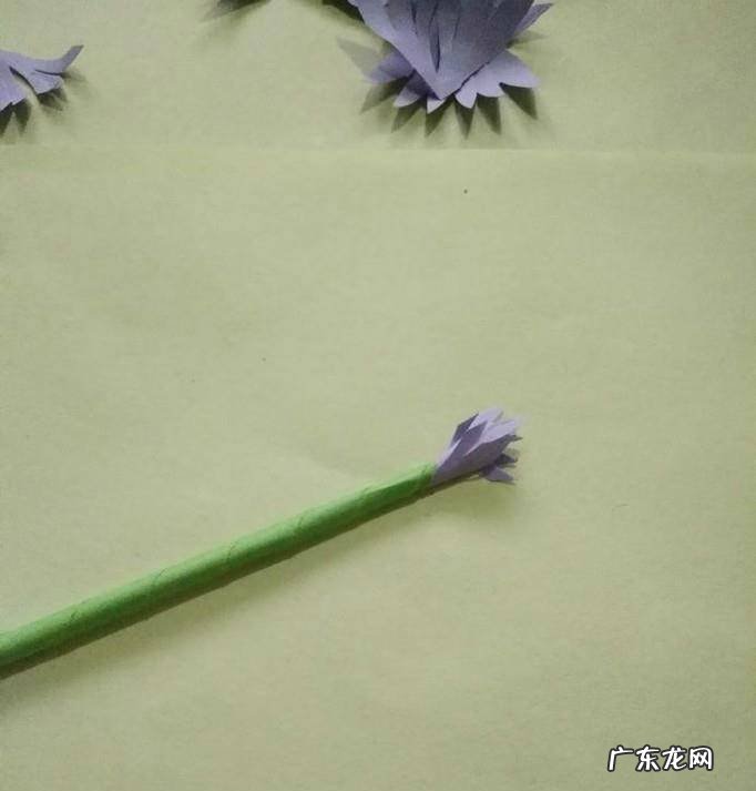 怎样制作手工剪纸菊花