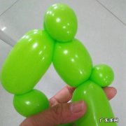 魔术气球制作小熊