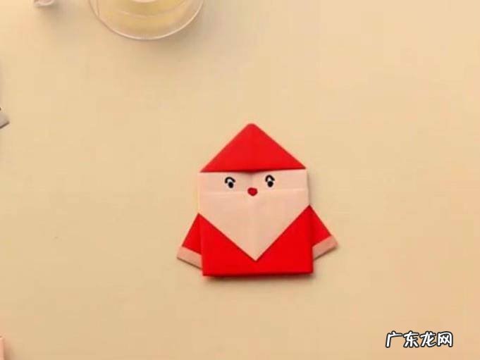 圣诞节教你如何纸折圣诞老人