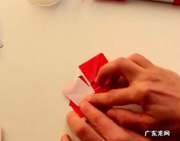 圣诞节教你如何纸折圣诞老人