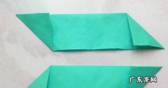 趣味折纸——飞镖的折法