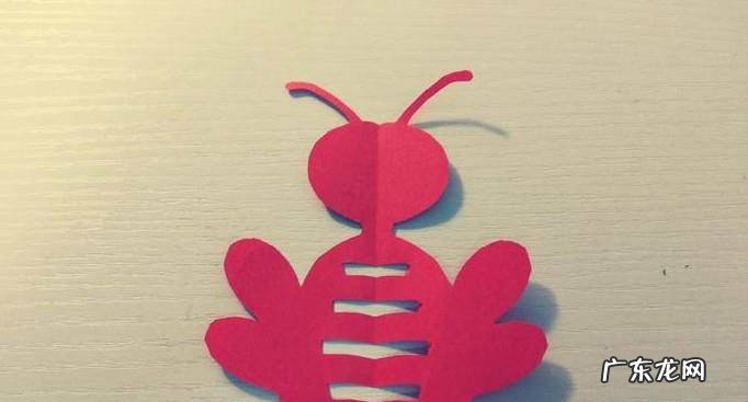 儿童剪纸之小蜜蜂