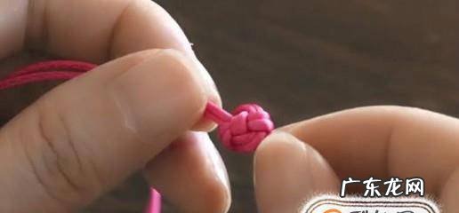 怎么编漂亮的花结手链过程详细简单易学