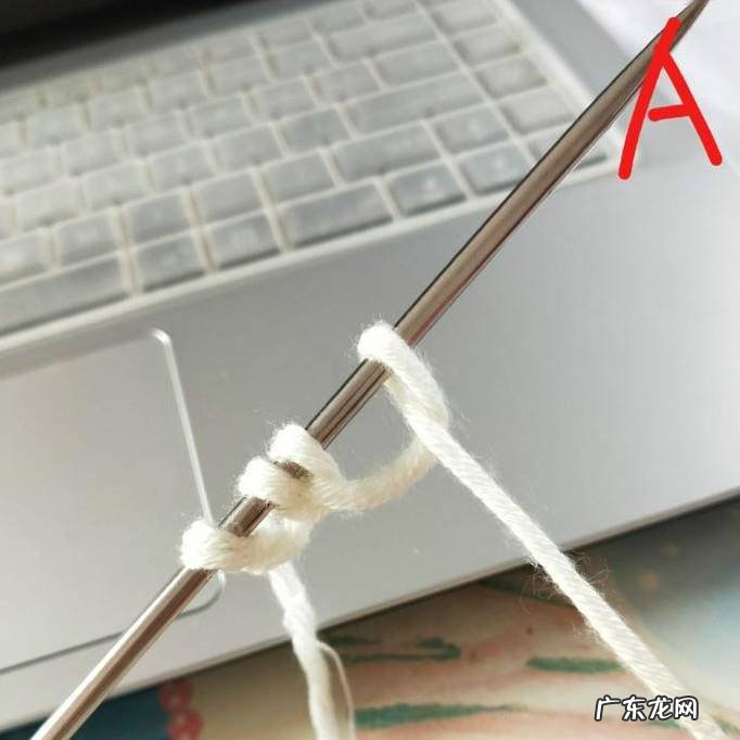 学织平针织围巾的方法