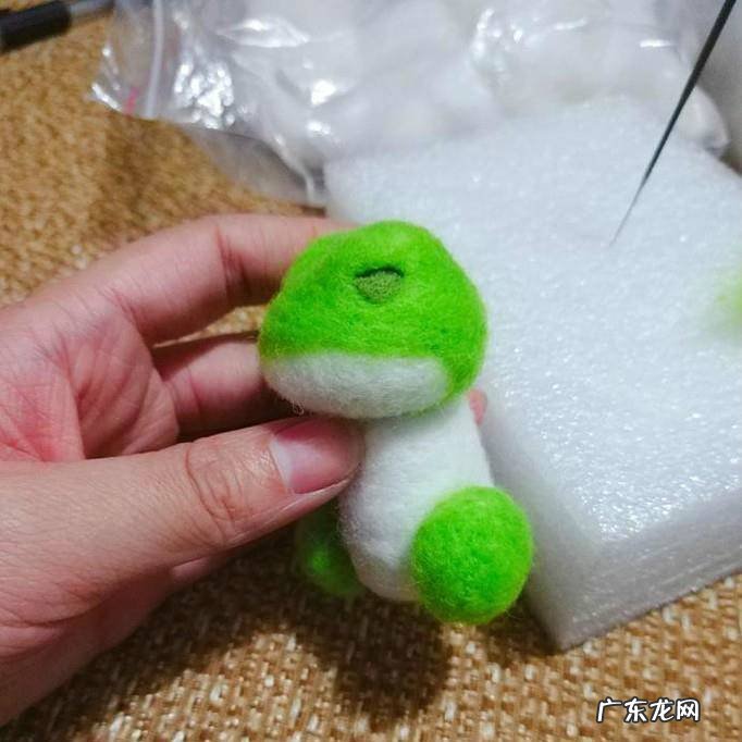 羊毛毡旅行青蛙