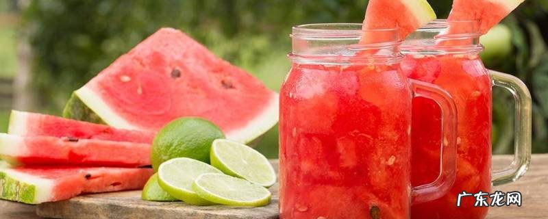 西瓜榨汁需要水吗,西瓜榨汁放多少水