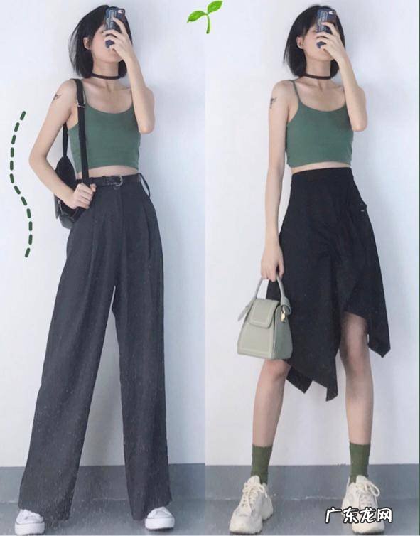 夏季清爽穿搭图片