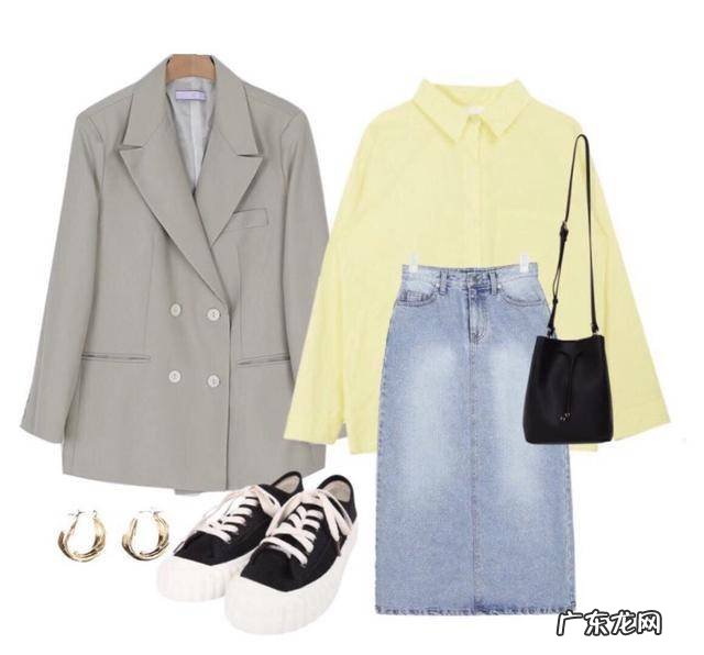 牛仔短裙配那种衣服适合