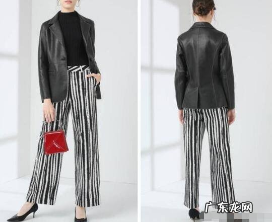 皮衣外套搭配什么裤子好看