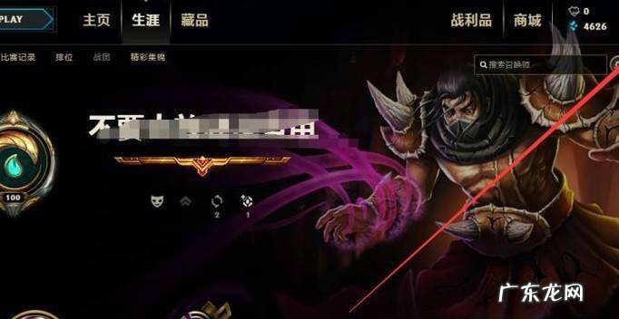 LOL怎么设置背景资料怎么设置生涯背景