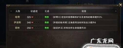 猎魂觉醒怎么看好感度