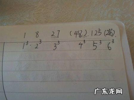 1 8 27 64有什么规律