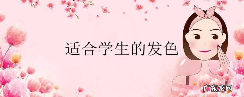适合学生的发色
