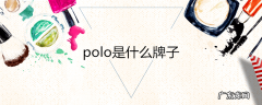polo是什么牌子