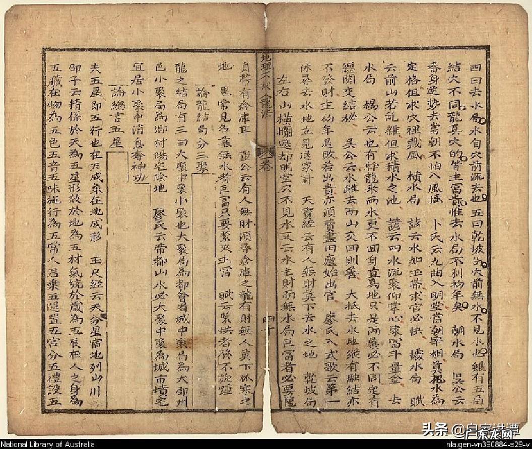 风水地理大师讲解 地理风水结构图讲解图