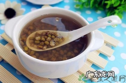 绿豆水的功效与作用