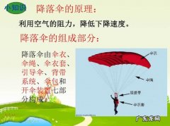 降落伞的原理