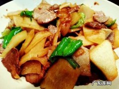 红薯炒肉怎么做,红薯炒肉怎么做好吃窍门