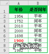 闰年的算法