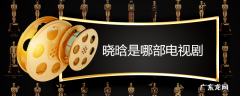 晓晗是哪部电视剧