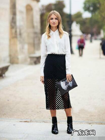 短靴和长裙怎么搭配好看