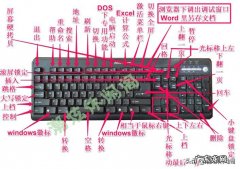电脑键盘功能键怎么读？看完秒懂,太实用了!