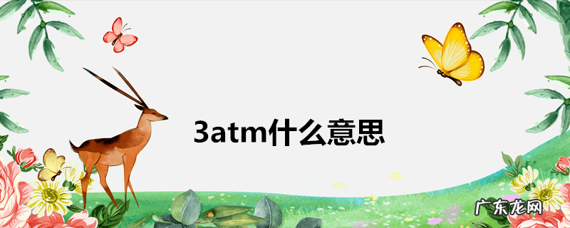 3atm什么意思