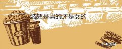 波妞是男的还是女的