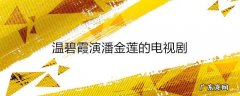 温碧霞演潘金莲的电视剧